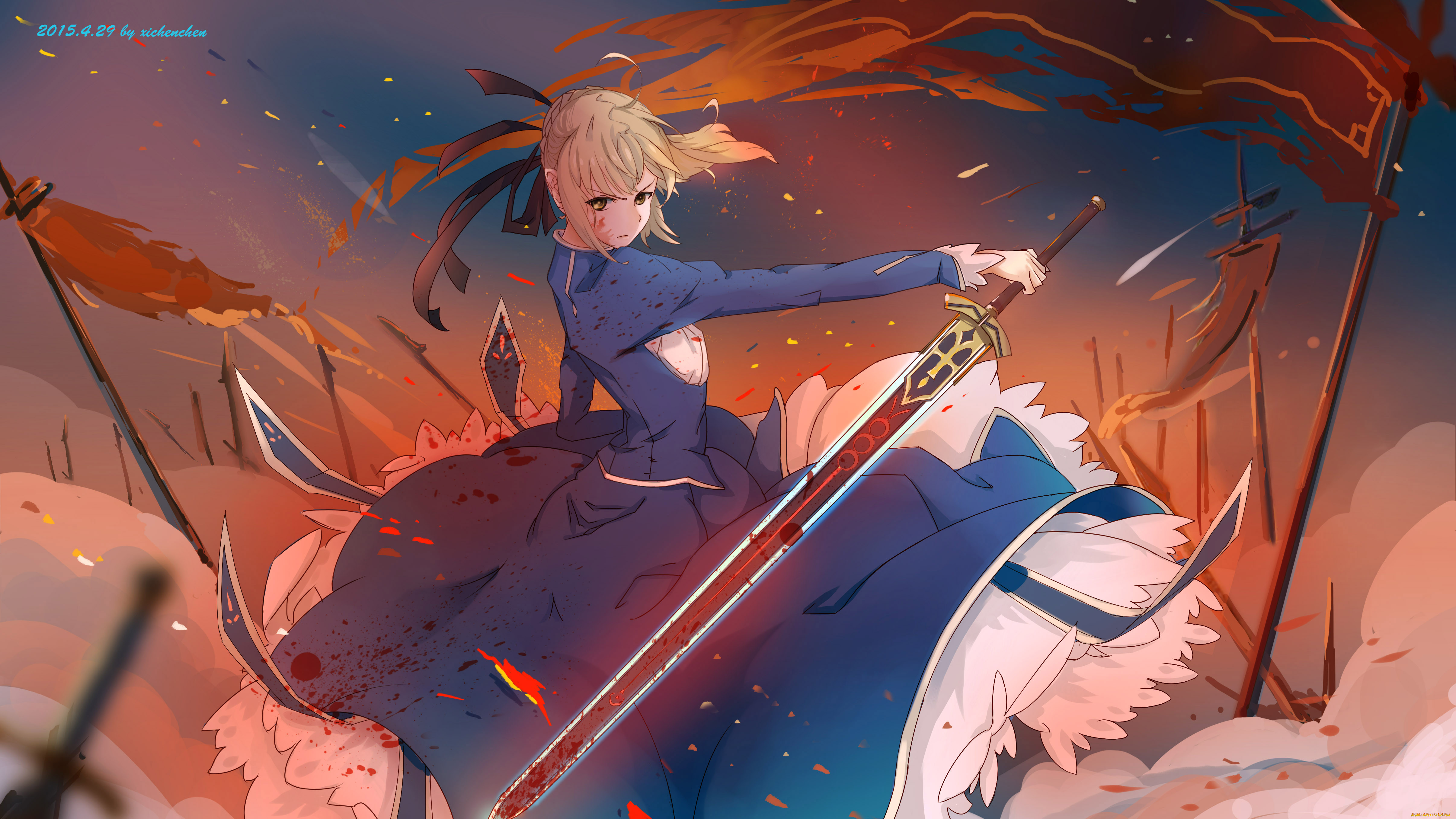 , fate, stay night, , saber, stay, night, , 